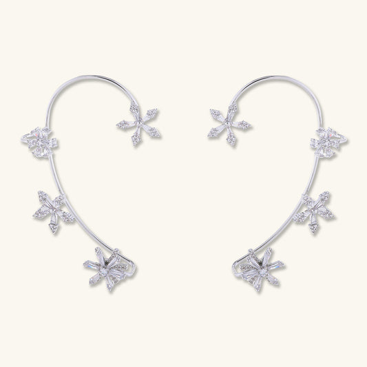 Romantic Rotating Secret Flower Earrings